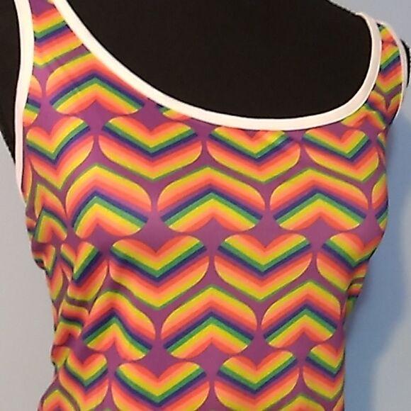 Rainbow tank top shorts set - Picture 6 of 9